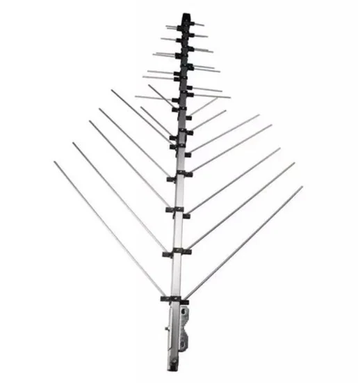 Alta ganancia UHF VHF impermeable claro 4K HD al aire libre direccional TV Yagi antena