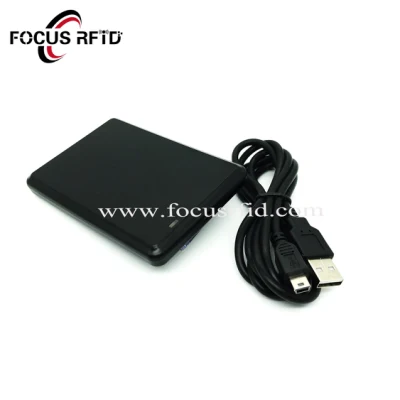 Alta calidad USB Hf 13.56MHz N * P Tarjeta Lector RFID Soporte ISO14443