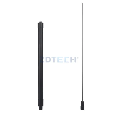 20-100MHz VHF UHF Antena de emisión de señal de fibra de vidrio impermeable para exteriores