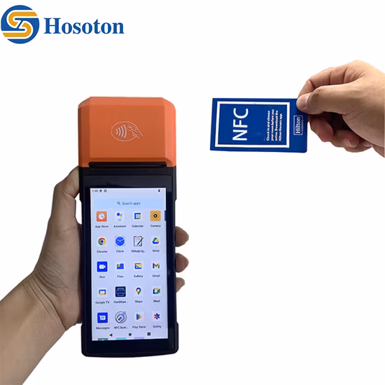 Terminal portátil de mano Android POS con sistemas de impresora Android Mobile Touch POS Z500c