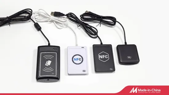 Interfaz USB Uid Proximidad RFID Hf 13.56MHz Lector de tarjetas con chip inteligente Escritor 122u